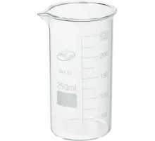 Лабораторный стакан В-1-250 ТС, с дел., ГОСТ23932-90 Apexlab