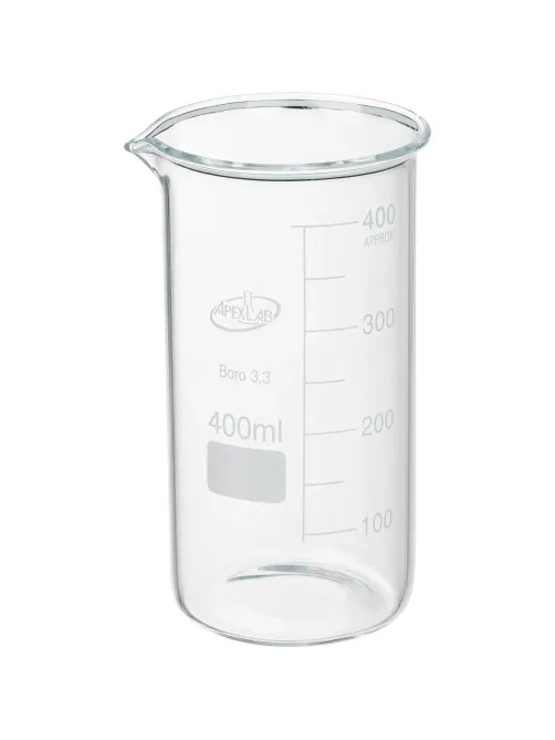 Лабораторный стакан В-1-400 ТС, с дел., ГОСТ 23932-90 Apexlab