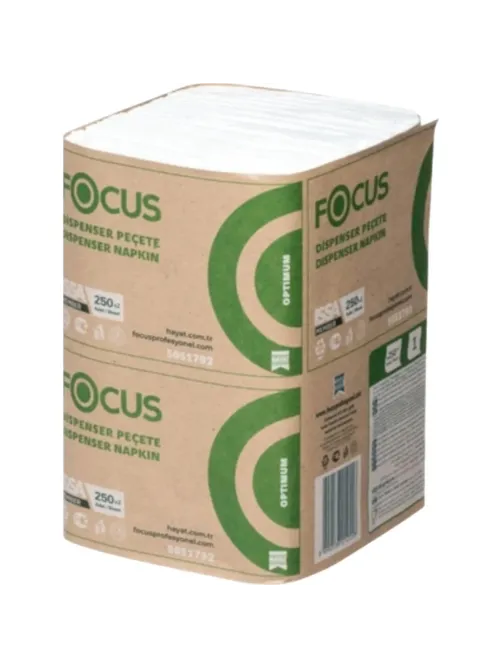 Салфетки бумажные Focus Optimum N2 1сл 250л/пач 18пач/уп 5051792/50002668