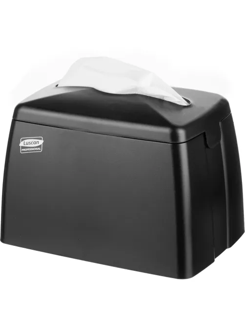 Диспенсер для салфеток Luscan Professional MAXI N4 черный 1331B