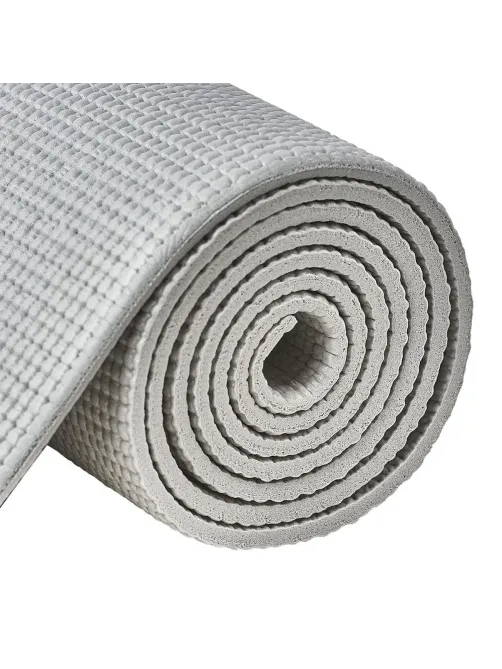 Коврик для йоги TORRES Relax 6, YL12236G, PVC 6 мм,серый