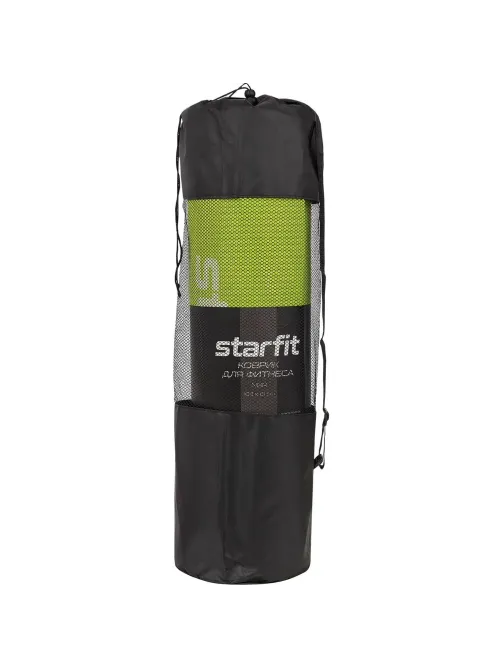 Коврик для йоги  STARFIT FM-301 NBR, 1,0 см, 183x61см,лаймовый, ЦБ-00002281