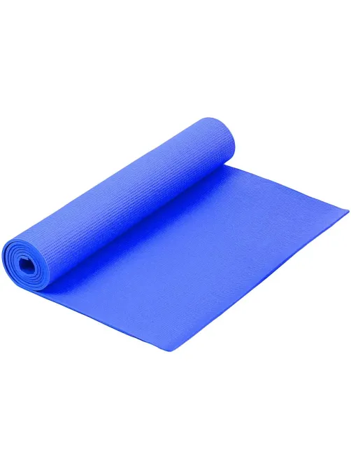 Коврик для фитнеса и йоги  Larsen PVC синий р173х61х0,4см 354071