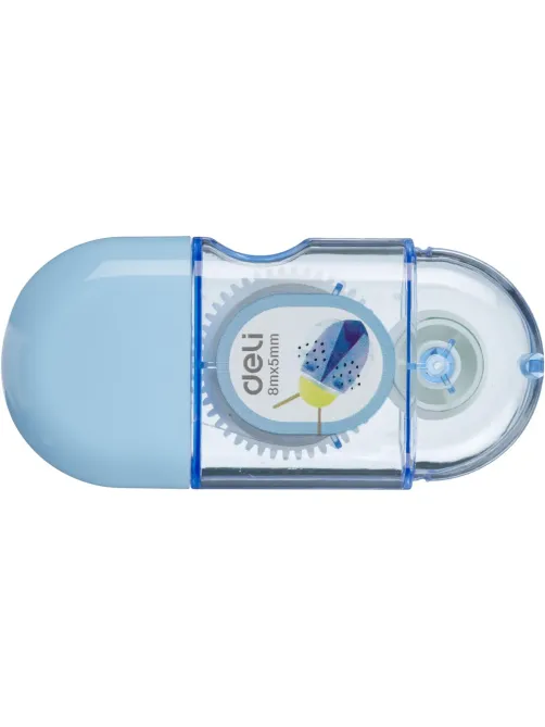 Корректирующая лента Deli EH351 5 мм x 8 м, цвет в ассортименте, блистер