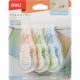 Корректирующая лента Macaron 5 мм x 12 м, ассорти, 3 шт/уп в блистере