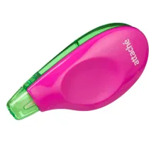 Корректирующая лента Attache Neon, 5мм x 6м, розово-зелен, блистер