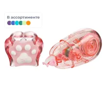 Корректирующая лента M&G 5ммx6м,корп из полистирола,цв в асс,блист ACT75172
