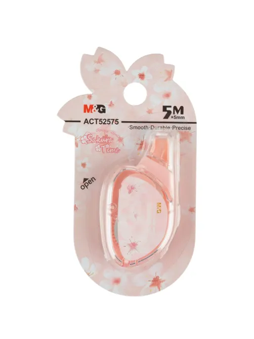 Корректирующая лента M&G Sakura 5мм x 5м, в ассортименте, блистер