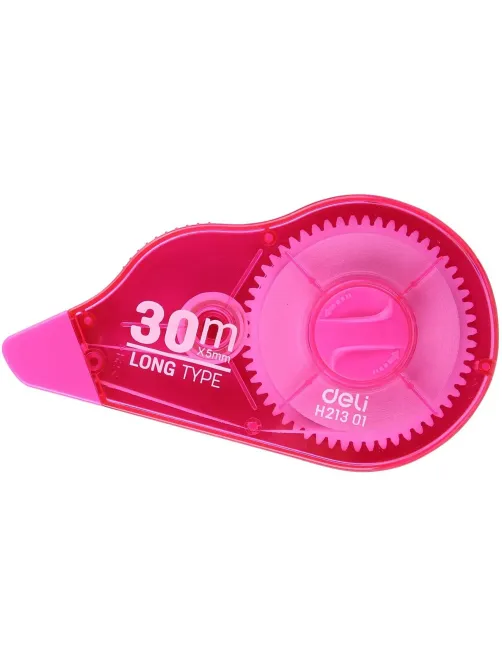 Корректирующая лента Deli EH21301 5мм x 30м, цвет в ассортименте, блистер