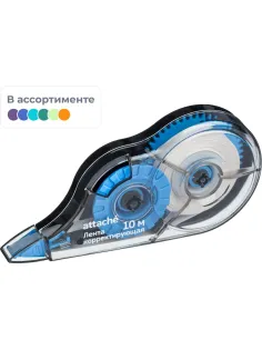 Корректирующая лента Attache Economy 5ммх10м, цвет ассорти, AN