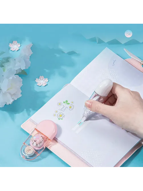 Корректирующая лента Deli Sakura 71540 5 мм x 8 м пластик корпус ассорти