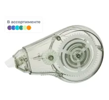 Корректирующая лента Deli EH366 5мм x 20 м, цвет в ассортим, блистер