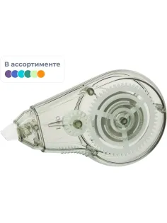 Корректирующая лента Deli EH366 5мм x 20 м, цвет в ассортим, блистер
