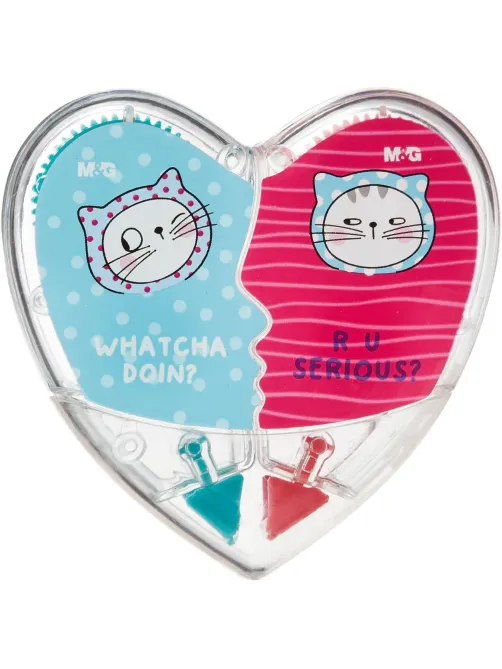 Корректирующая лента M&G So Many Cats 5мм x 5м, 2 шт.в упак, в ассорт
