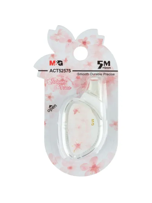 Корректирующая лента M&G Sakura 5мм x 5м, в ассортименте, блистер