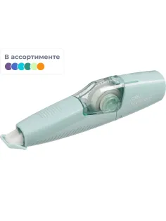 Корректирующая лента Deli LonGreen EH378,5мм х 6м, 65% PCR, 3цв в асс