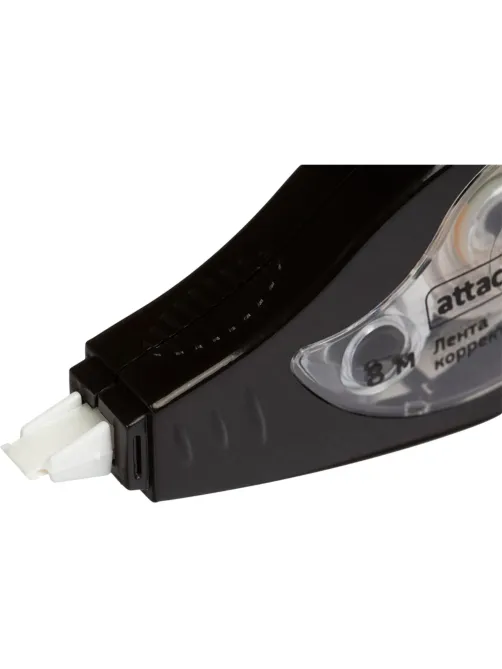 Корректирующая лента 5ммx8м Attache Black & White черный корпусбелый колп