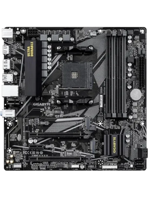 Материнская плата Gigabyte B550M DS3H R2 {AM4 AMD B550 4xDDR4 mATX