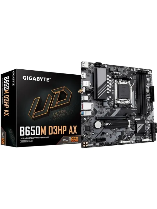 Материнская плата GIGABYTE B650M D3HP AX, AM5, B650, 4xDDR5 mATX
