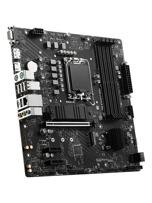 Материнская плата MSI PRO B760M-P DDR4 s1700, Intel B760, 4xDDR4, mATX