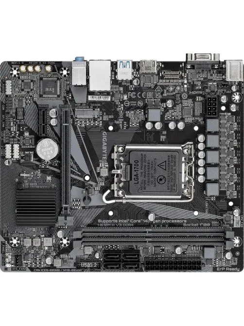 Материнская плата Gigabyte H610M H V3 DDR4 s1700 Intel H610 2xDDR4 mATX