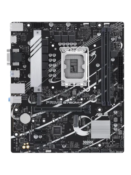 Материнская плата ASUS PRIME B760M-K, s1700, Intel B760, 2xDDR5 mATX
