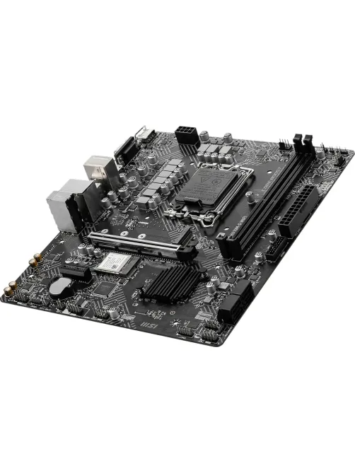 Материнская плата MSI PRO H610M-G WIFI H610, s1700, 2xDDR5m, ATX
