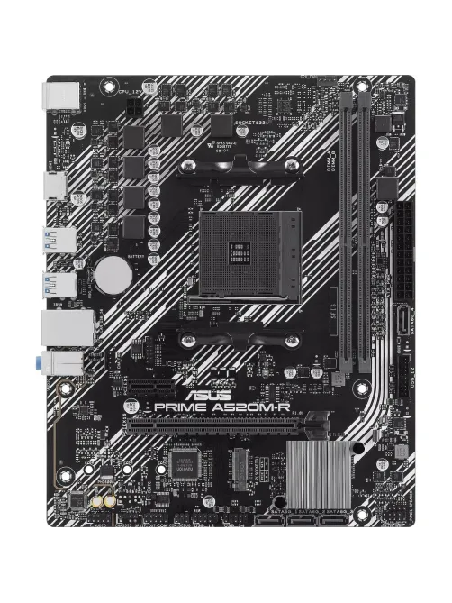 Материнская плата ASUS PRIME A520M-R, AM4, A520, 2xDDR4, mATX