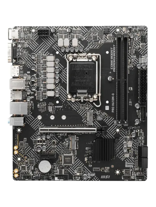 Материнская плата MSI PRO H610M-G, s1700, intel H610 2xDDR5, mATX