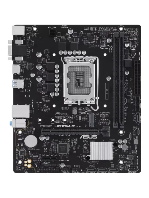 Материнская плата ASUS PRIME H610M-R-SI, s1700, Intel H610, 2xDDR5 mATX