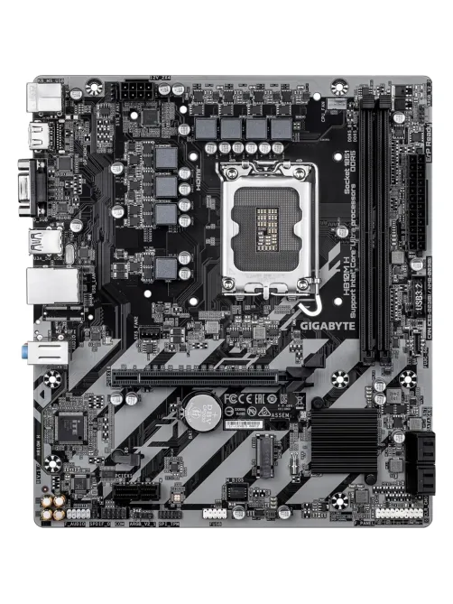 Материнская плата Gigabyte H810M H, LGA1851, H810, 2xDDR5. mATX
