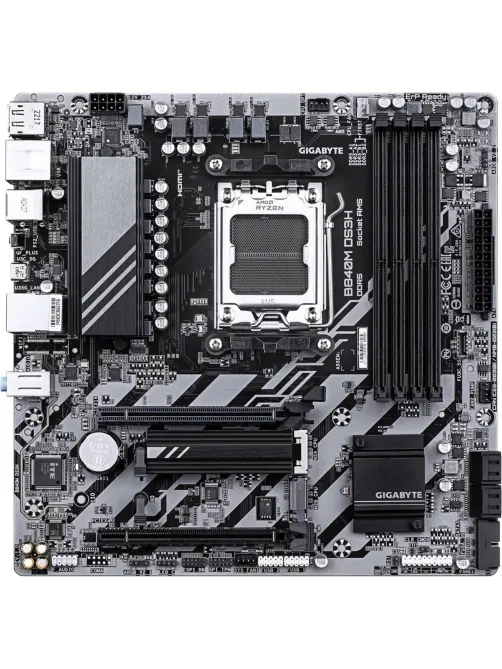 Материнская плата GIGABYTE B840M DS3H, AM5, B840, 4xDDR5 mATX