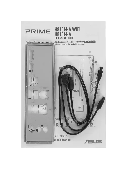 Материнская плата ASUS PRIME H810M-A-CSM, LGA1851, B810, 2xDDR5, mATX
