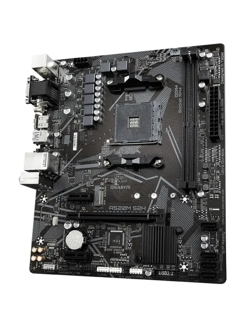 Материнская плата Gigabyte A520M S2H AM4 AMD 2xDDR4 mATX RTL