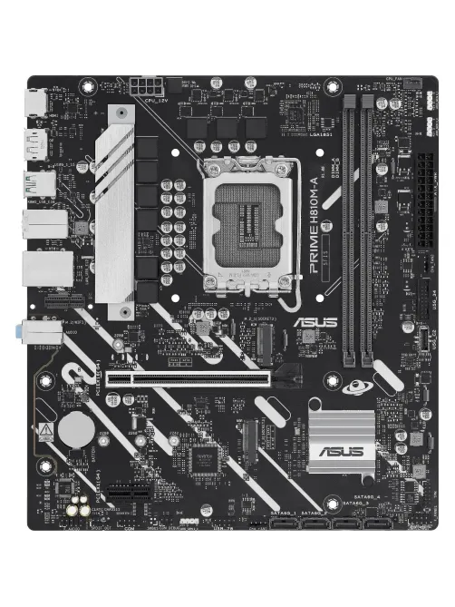 Материнская плата ASUS PRIME H810M-A-CSM, LGA1851, B810, 2xDDR5, mATX