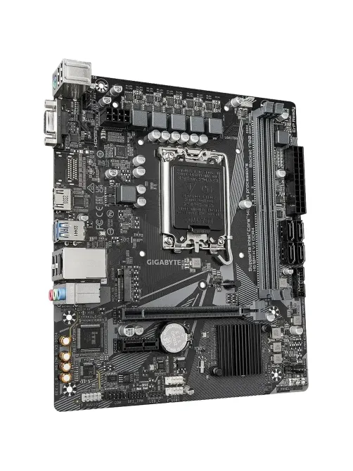Материнская плата Gigabyte H610M H V3 DDR4 s1700 Intel H610 2xDDR4 mATX