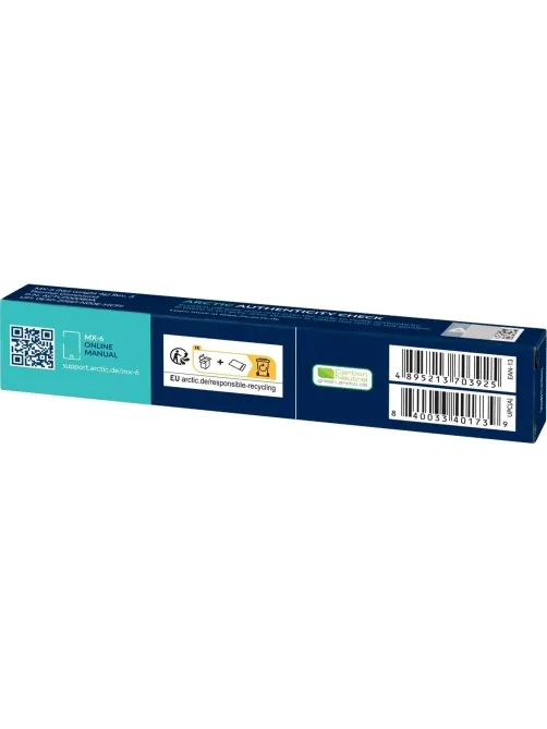 Термопаста Arctic Cooling  MX-6 Thermal Compound 4-gramm (ACTCP00080A)