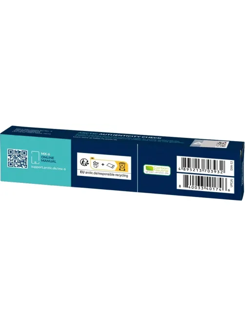 Термопаста Arctic Cooling  MX-6 Thermal Compound 8-gramm (ACTCP00081A)