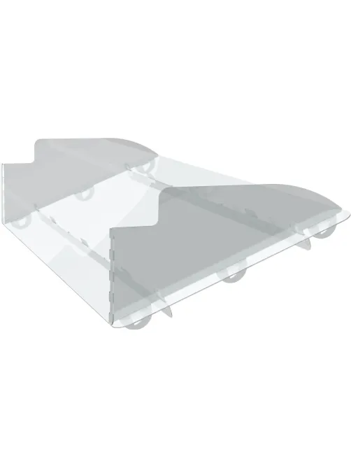 Экран для кондиционера серии  Эконом  800 мм