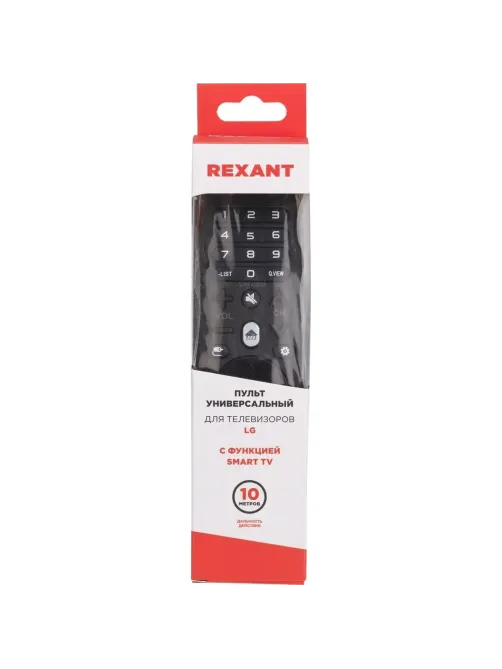 Пульт ДУ REXANT универсальный для ТВ LG с функ. SMART TV (ST-04) (38-0004)