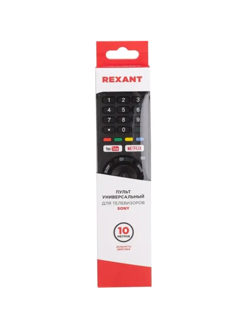 Пульт ДУ REXANT универсальный для телевизора Sony (38-0007)