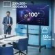 Стойка Onkron для телевизора с кронштейном 50-100, мобильная, черн TS1991
