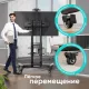 Стойка Onkron для телевизора с кронштейном 40-70, мобильная, черн TS1552