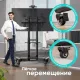 Стойка мобильная Onkron TS1551 чёрная
