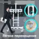 Стойка Onkron для телевизора с кронштейном 50-86, мобильная, белая TS1881