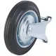 Колесо для тележки неповоротное резина FC 85 250мм (F) 1007702