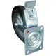 Колесо для тележки поворотное резина SCb 80 200мм с тормозом (N) 1024202