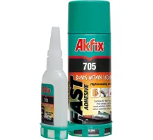 Клей универсальный с активатором Akfix 705, 25 гр + 100 мл (AN705_25)