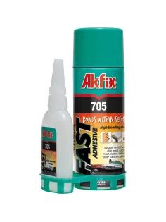 Клей универсальный с активатором Akfix 705, 25 гр + 100 мл (AN705_25)