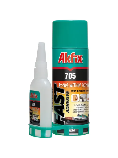 Клей универсальный с активатором Akfix 705, 25 гр + 100 мл (AN705_25)